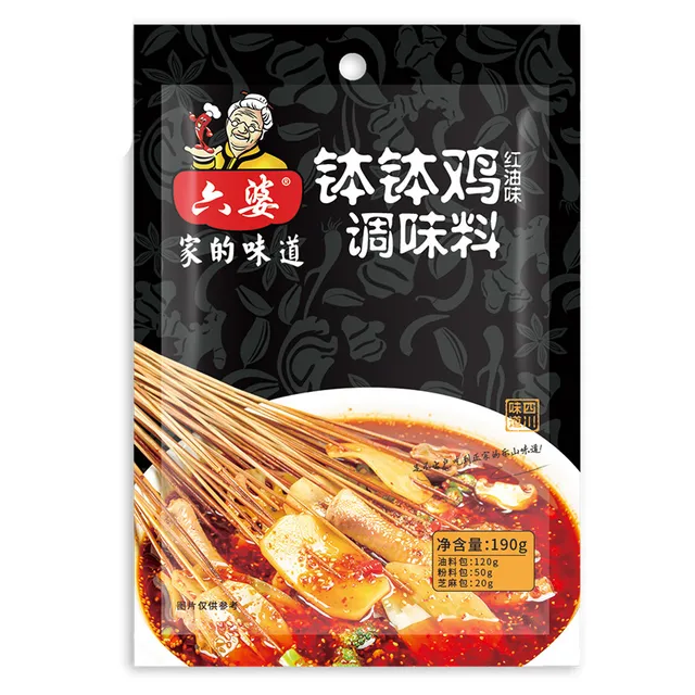 六婆钵钵鸡调味料红油味 190g