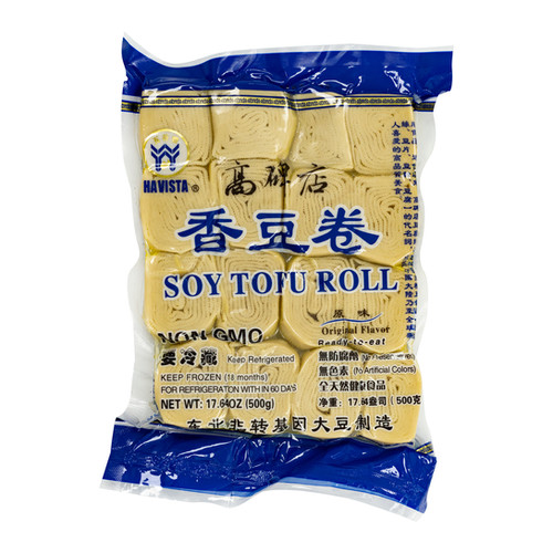GBD TOFU SKIN ROLL SLICES ORIGINAL 480G