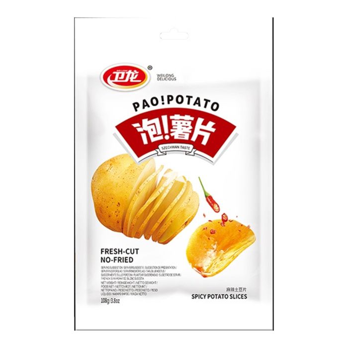 卫龙泡薯片 108g