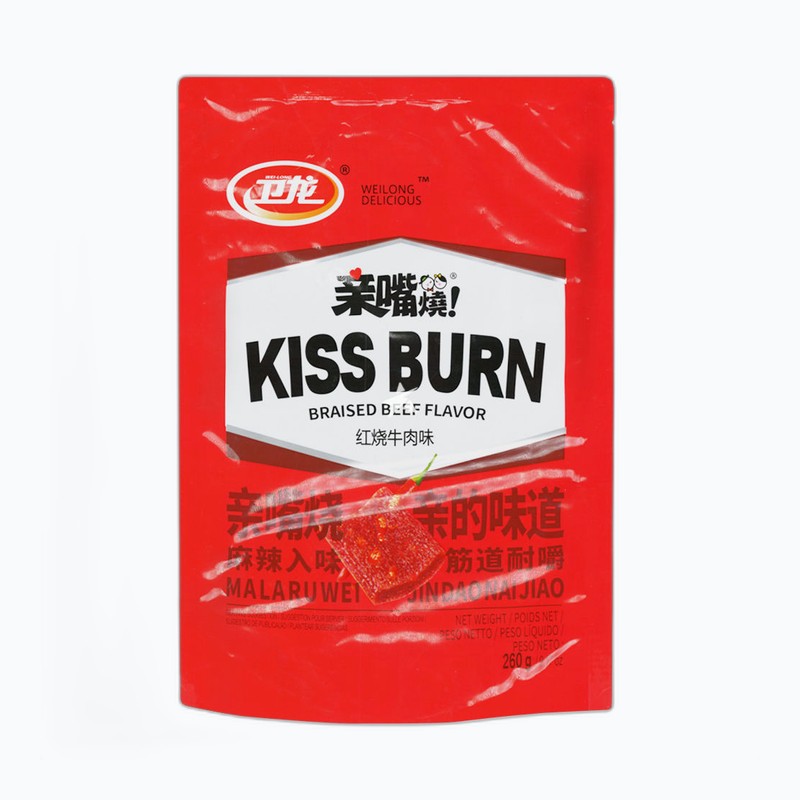 卫龙亲嘴烧-红烧牛肉味 260g