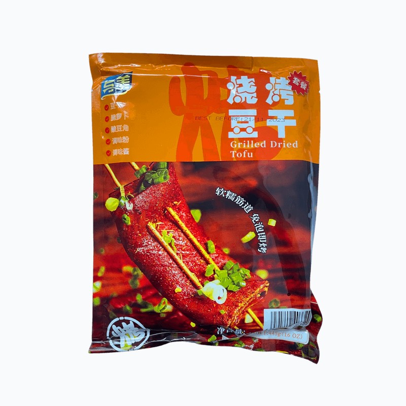 与美烧烤豆干 455g