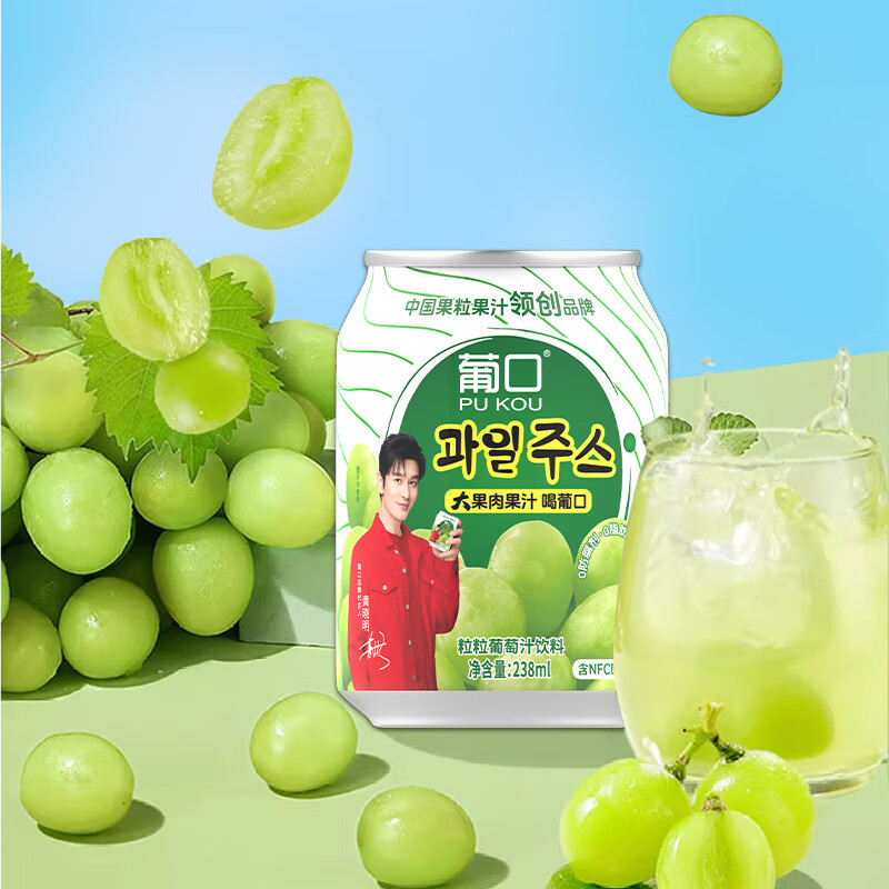 PUKOU GRAPE JUICE 238ML