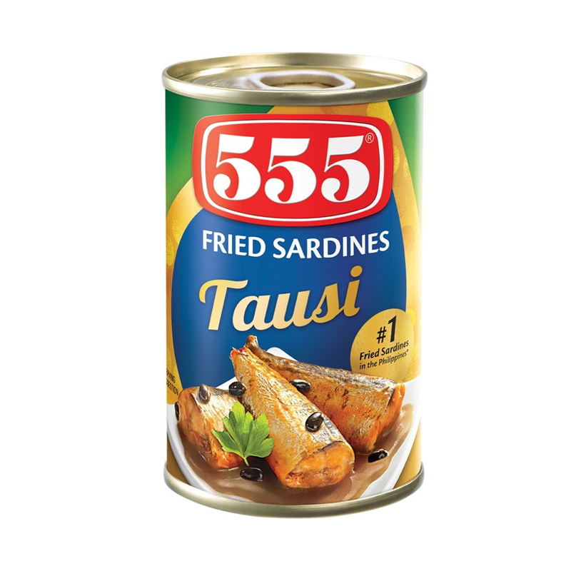 555 FRIED SARDINES TAUSI 155G
