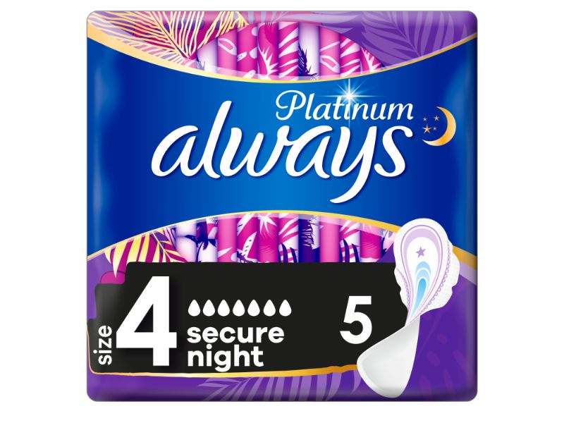 ALWAYS ULTRA PLATINUM SECURE NIGHT X5