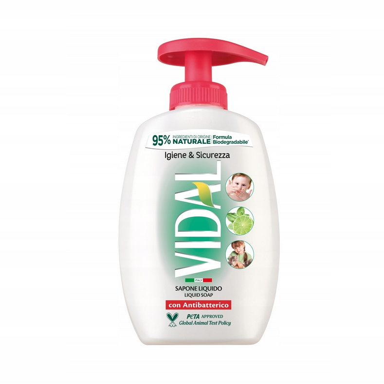 VIDAL LIQUID SOAP ANTIBATTERICO 300ML