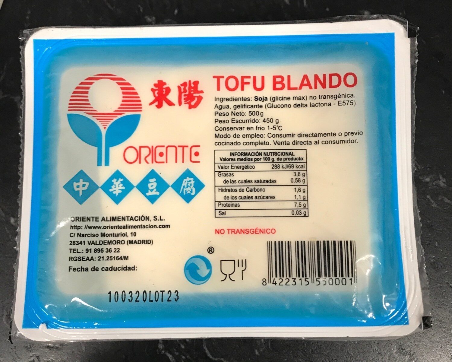 TOFU BLUE SOFT