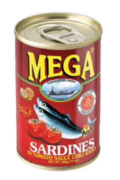 MEGA SARDINE CHILLI IN TOMATO 425G