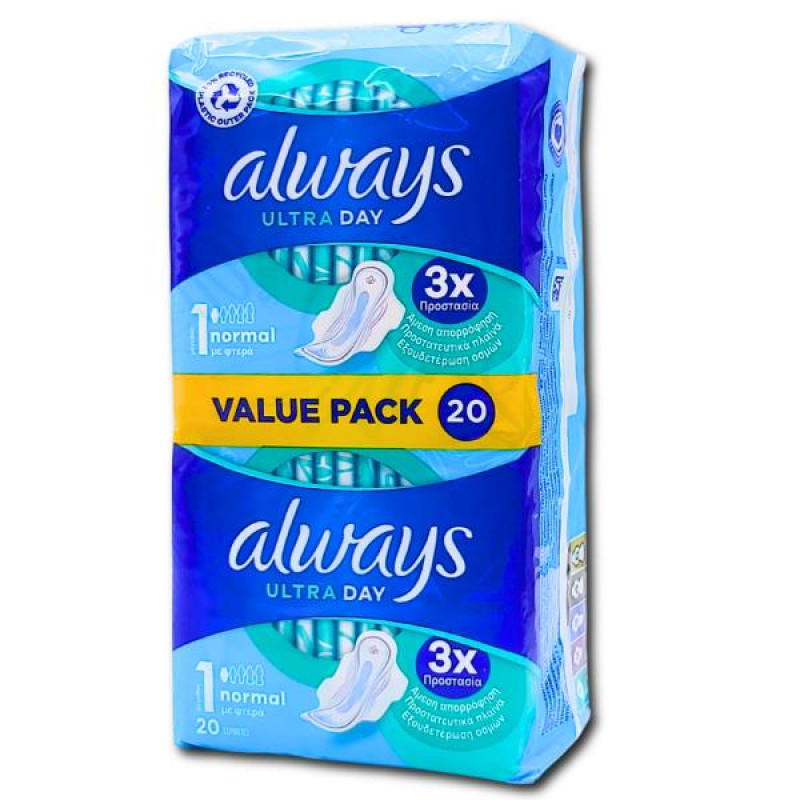 ALWAYS VP ULTRA NORMAL PLUS X20