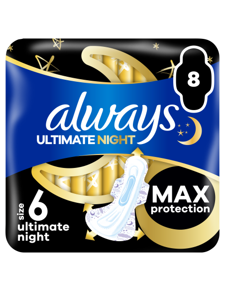 ALWAYS ULTRA PLATINUM S6 NIGHT PLUS X8