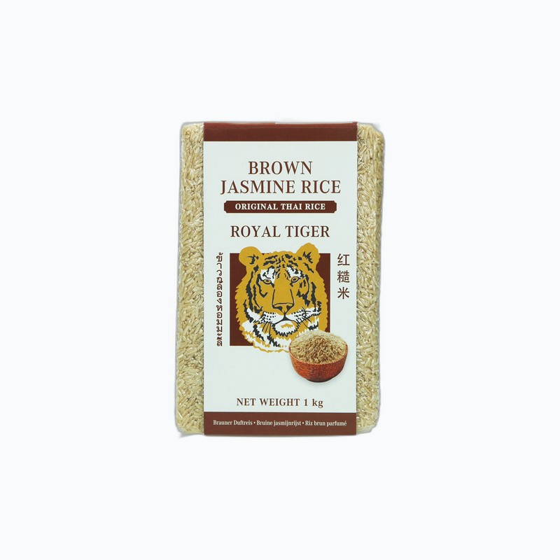 TIGER BROWN JASMINE RICE 1KG
