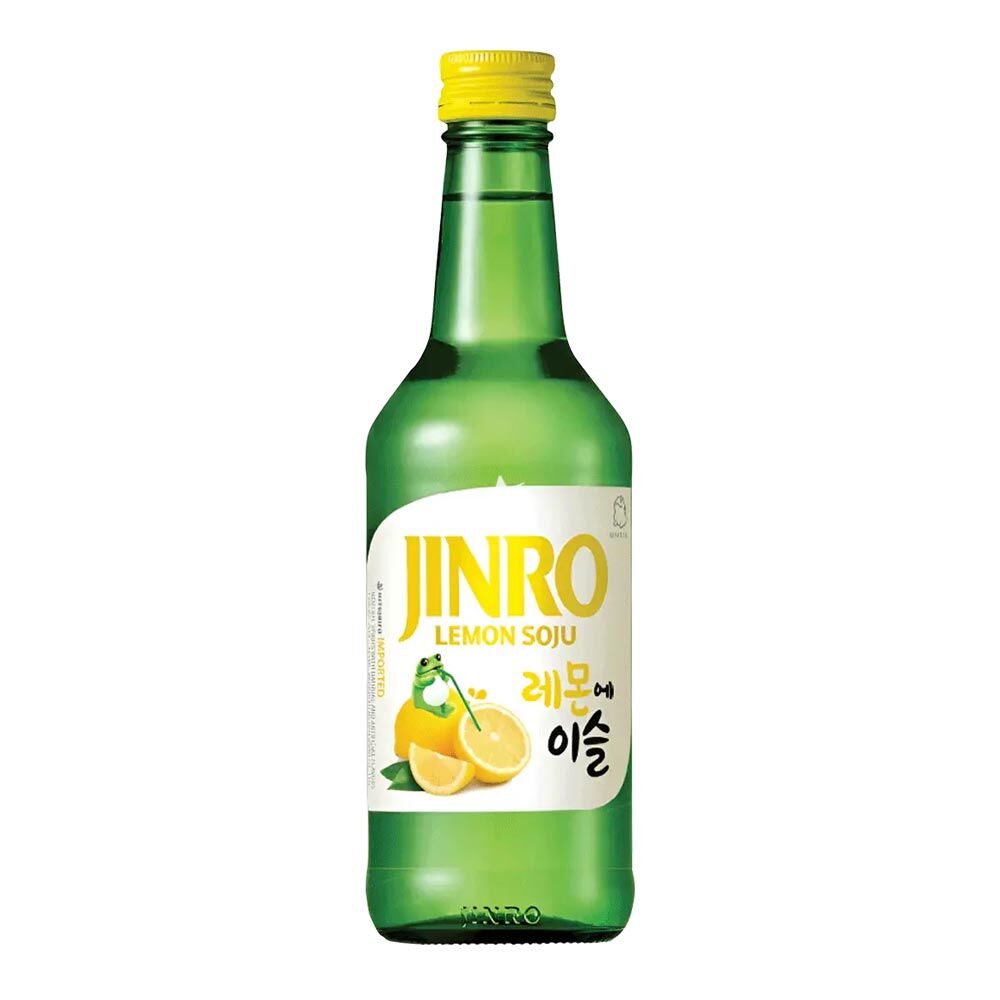 KOREAN JINRO SOJU LEMON 350ML